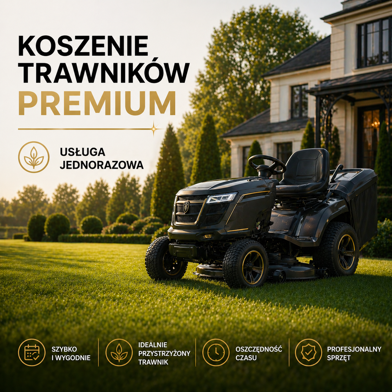 Jednorazowe koszenie trawnika